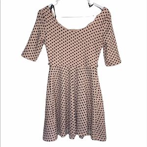 City triangles polka dot dress